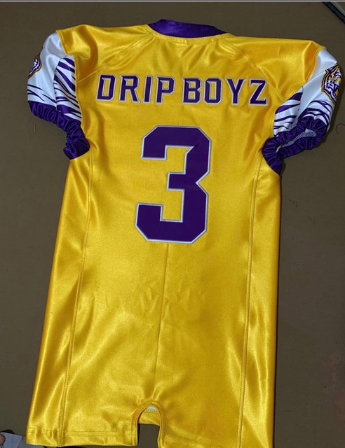 Drip Boyz gold jersey